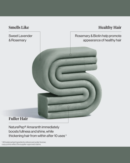 Rosemary & Biotin Volumizing Shampoo Bar