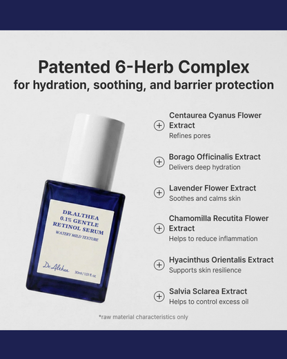0.1 Gentle Retinol Serum 30ml