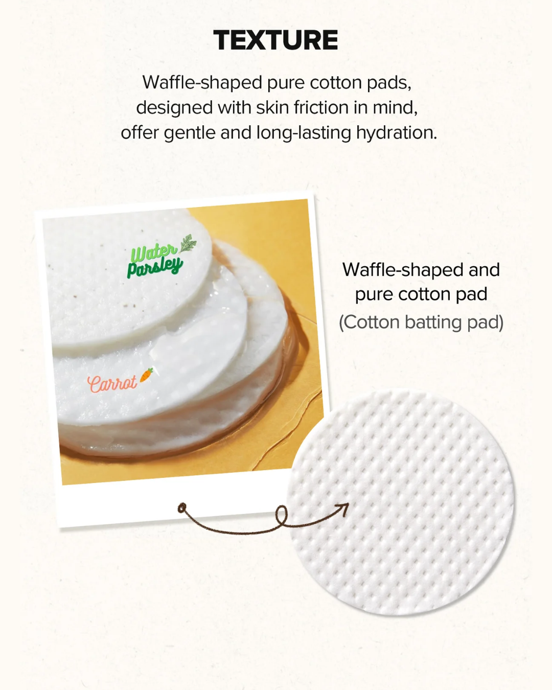 Carrot Carotene Calming Water Pad (60 pads)