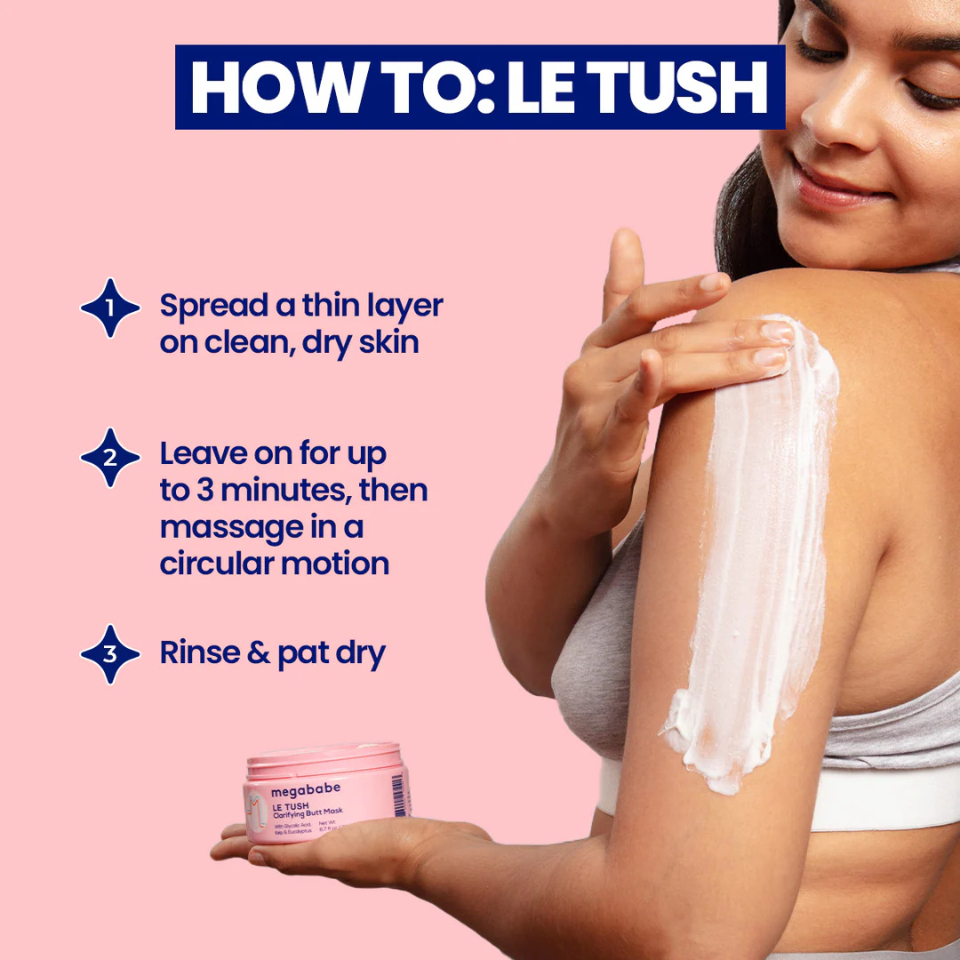 Le Tush Clarifying Butt Mask 200ml
