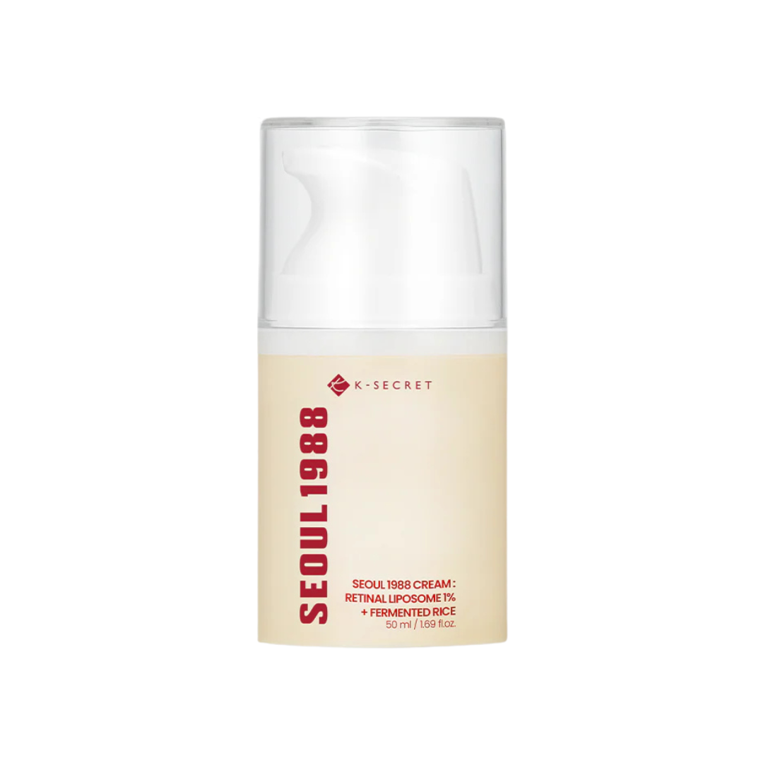 SEOUL 1988 Cream: Retinal Liposome 1% + Fermented Rice 50ml