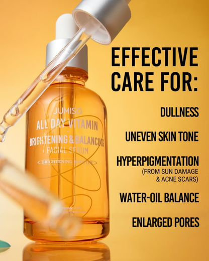 All Day Vitamin Brightening & Balancing Facial Serum 30ml