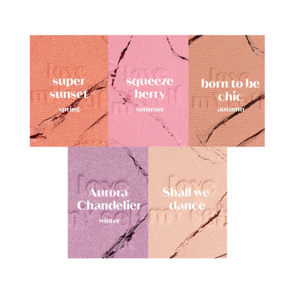 Heart Pop Blusher (5 Colours)