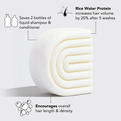 Rice Water Conditioner Bar for Hair Growth 2.7 oz (77g)