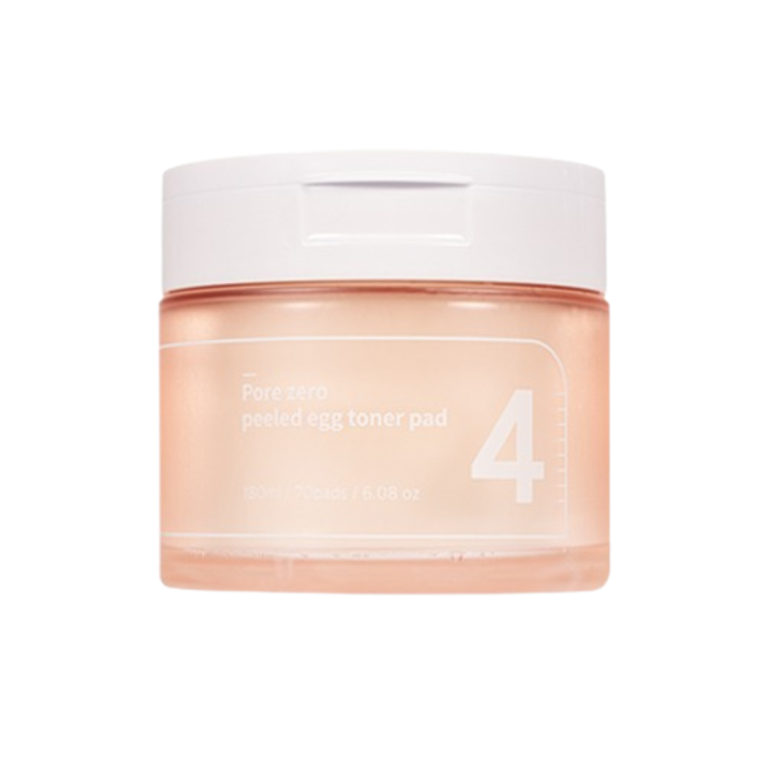 No.4 Pore Zero Peeled Egg Toner Pad 190ml (70pads)
