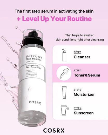 The 6 Peptide Skin Booster Serum 150ml