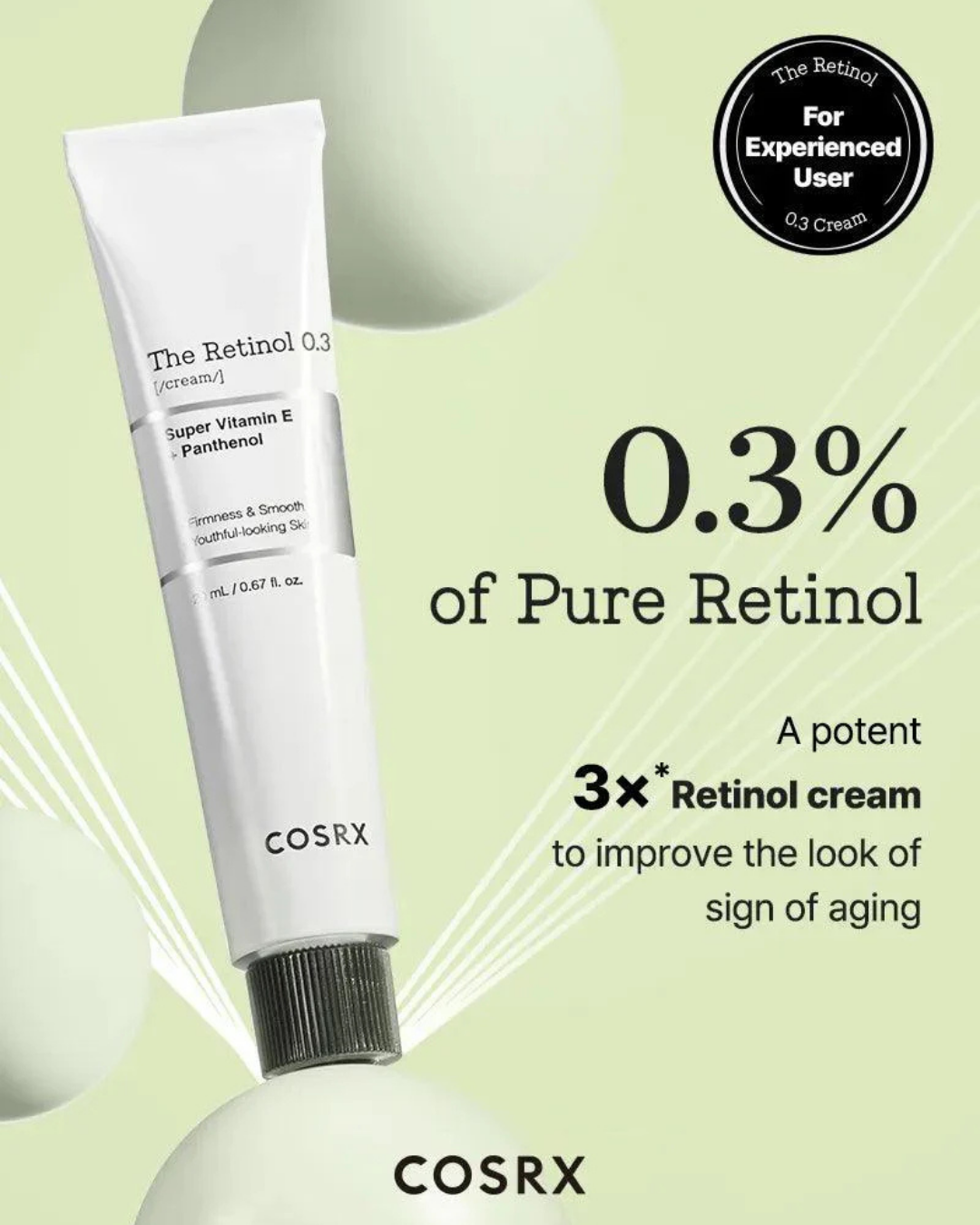 The Retinol 0.3 Cream 20ml