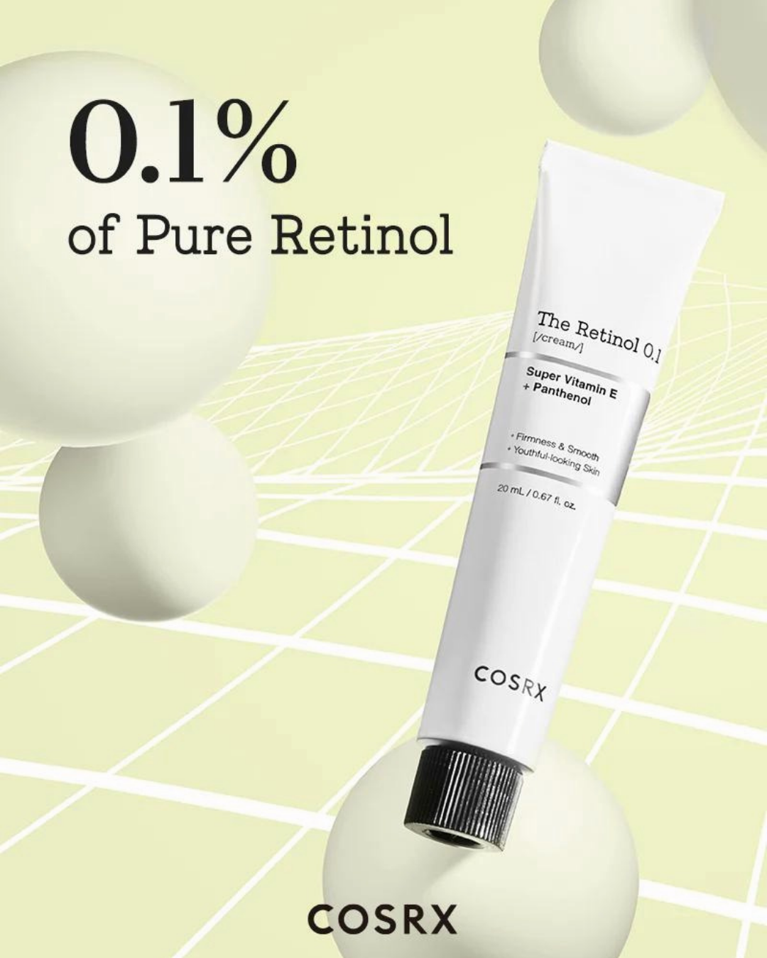 The Retinol 0.1 Cream 20ml