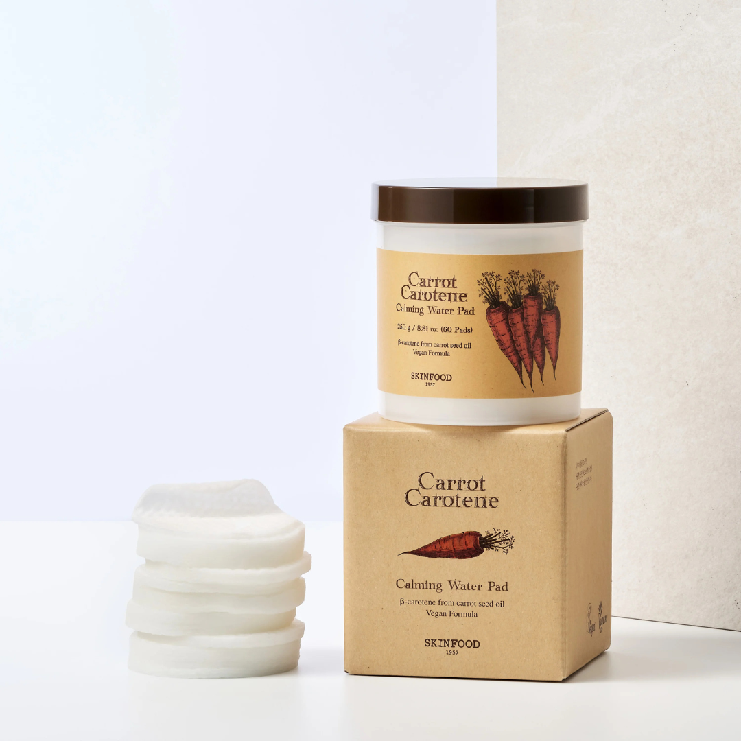 Carrot Carotene Calming Water Pad 250g (60 Pads)