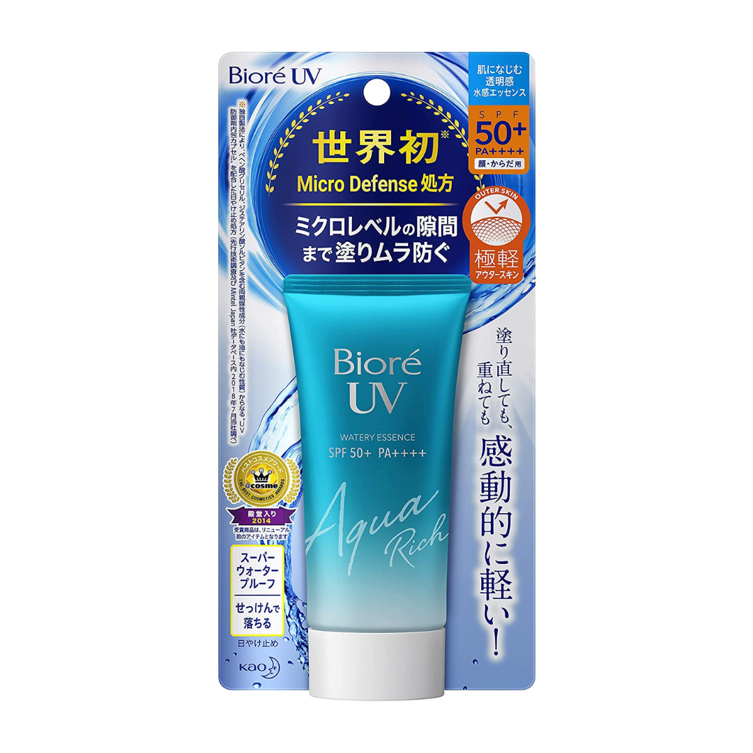 Biore UV Aqua Rich Watery Essence Micro Defense 50g (2019 Version)