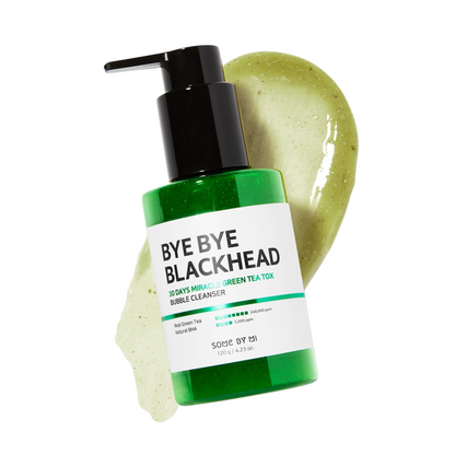 Bye Bye 30 Days Blackhead Miracle Green Tea Tox Bubble Cleanser 120g