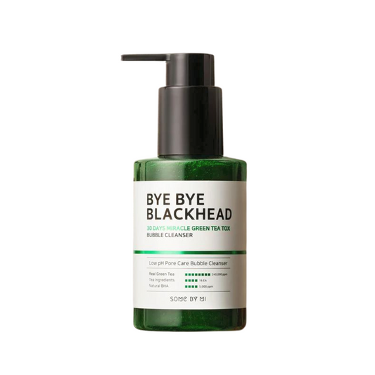 Bye Bye 30 Days Blackhead Miracle Green Tea Tox Bubble Cleanser 120g