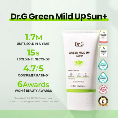 Green Mild Up Sun+ 50ml