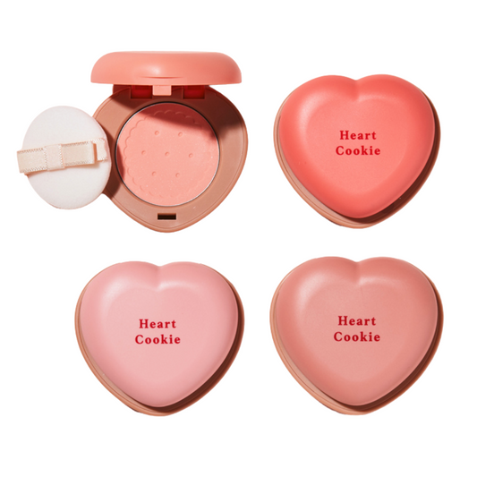 Heart Cookie Blusher (5 Colours)