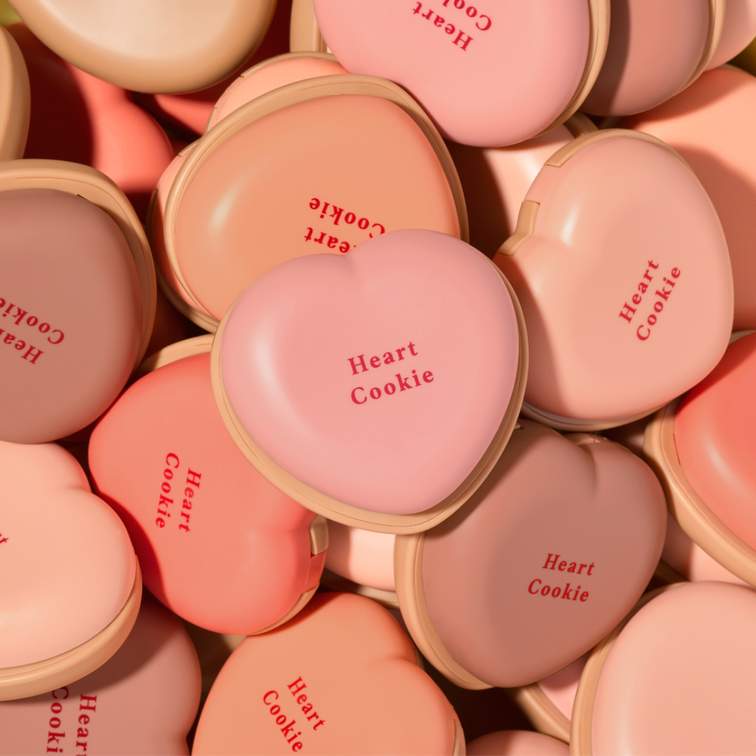Heart Cookie Blusher (5 Colours)