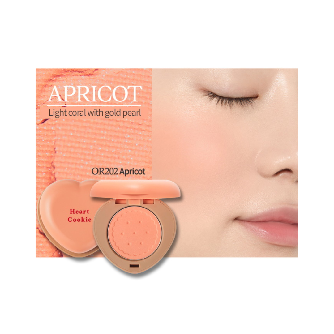 Heart Cookie Blusher (5 Colours)