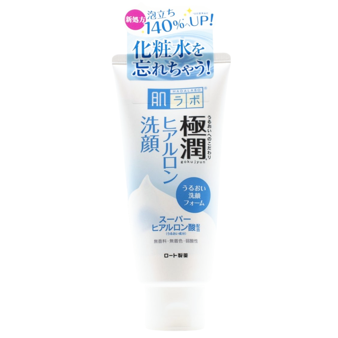 Hada Labo Gokujyun Hyaluronic Face Wash 100g