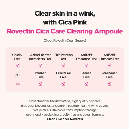 Cica Care Clearing Ampoule 30ml