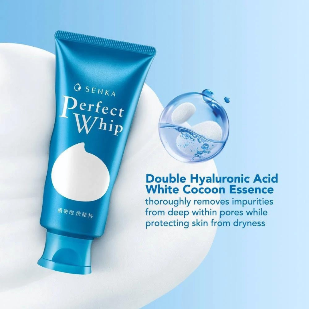 Senka Perfect Whip Cleansing Foam Original 120g (New Version)