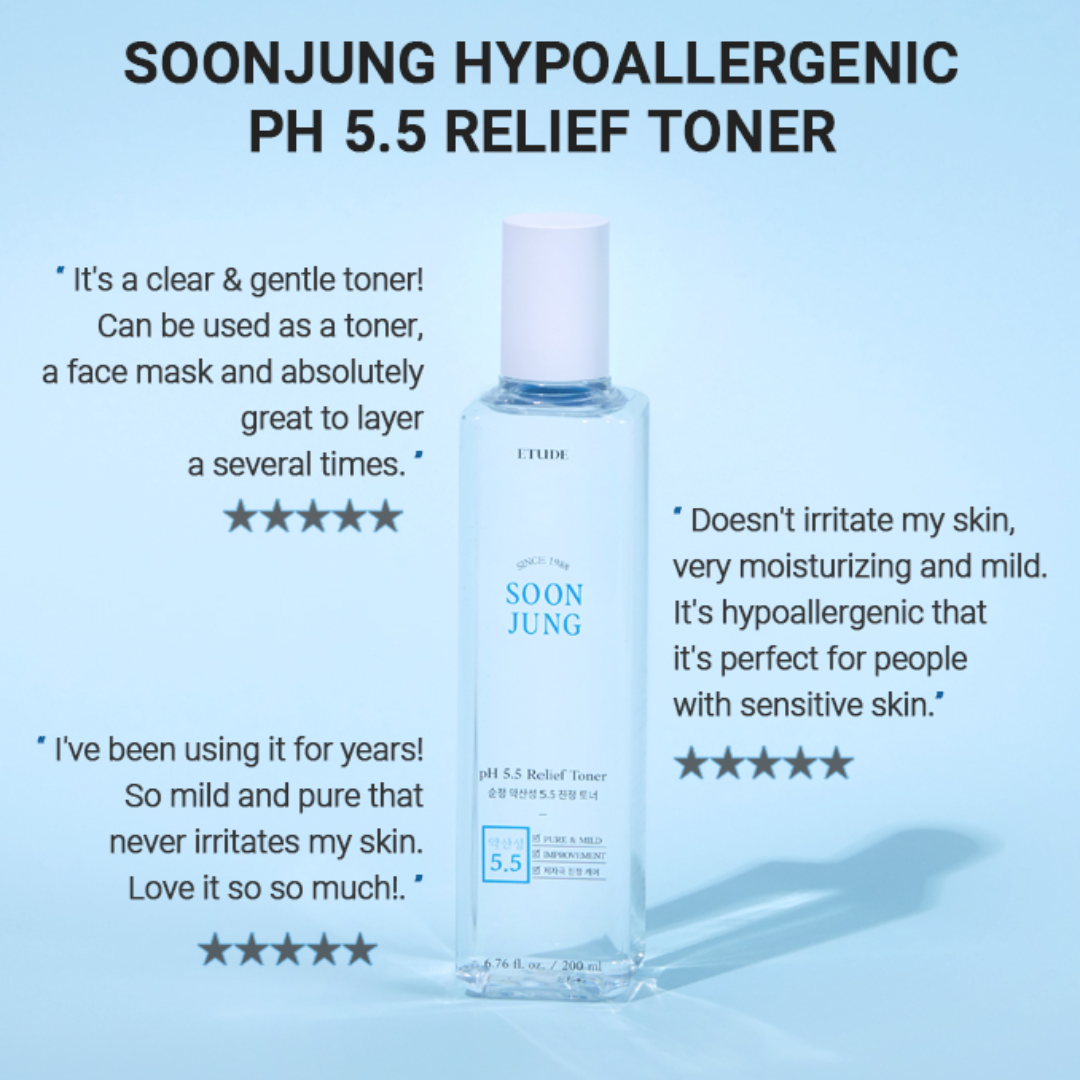 SoonJung pH 5.5 Relief Toner 200ml