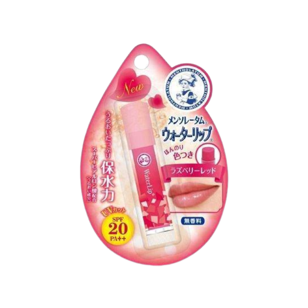 Water Color Lip Balm With SPF 4.5g (Raspberry Red)